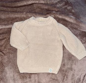 Pull en laine 3 mois