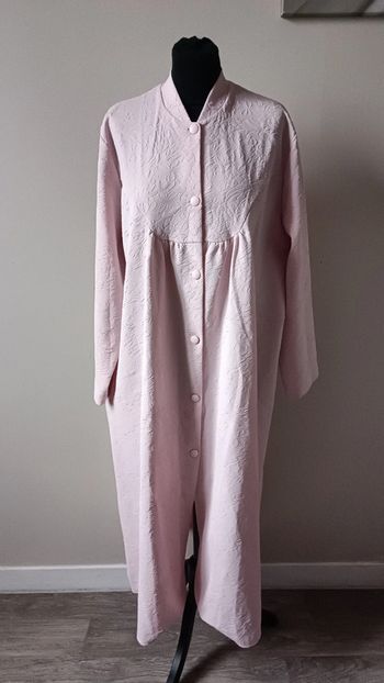 Peignoir long fleuri 46/48
