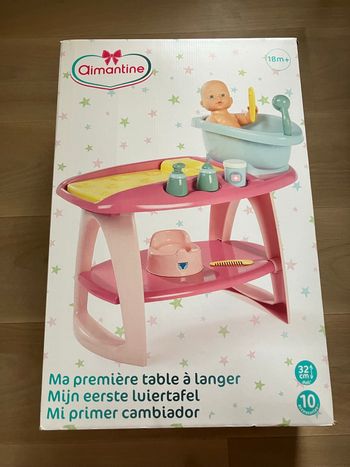 Ma première table à langer 