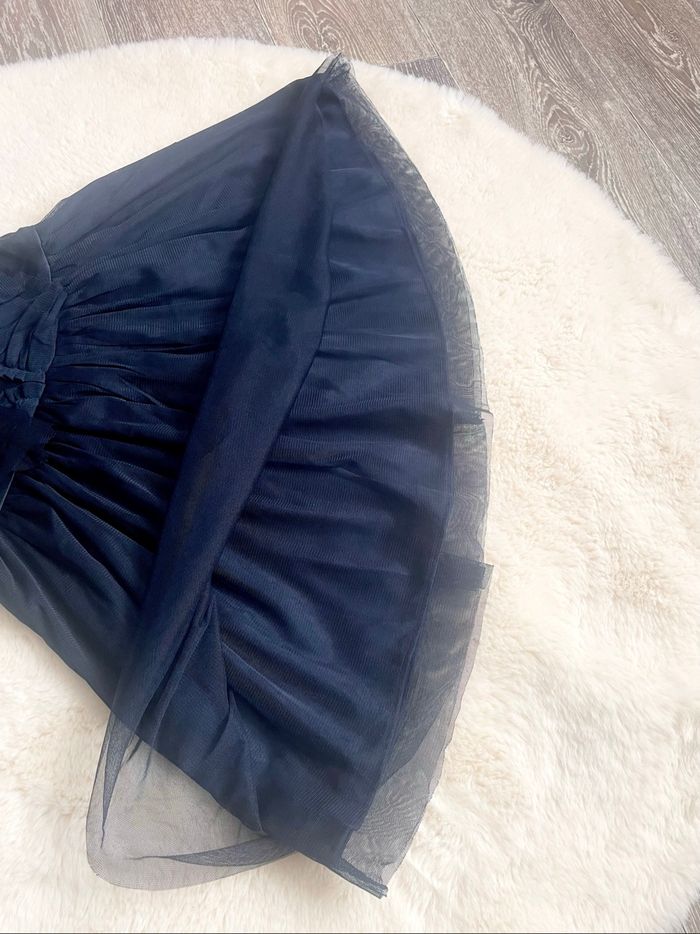 Robe de soirée bleue marine 5 ans - photo numéro 6