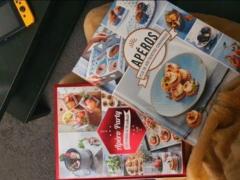 Lot livres de recette aperos