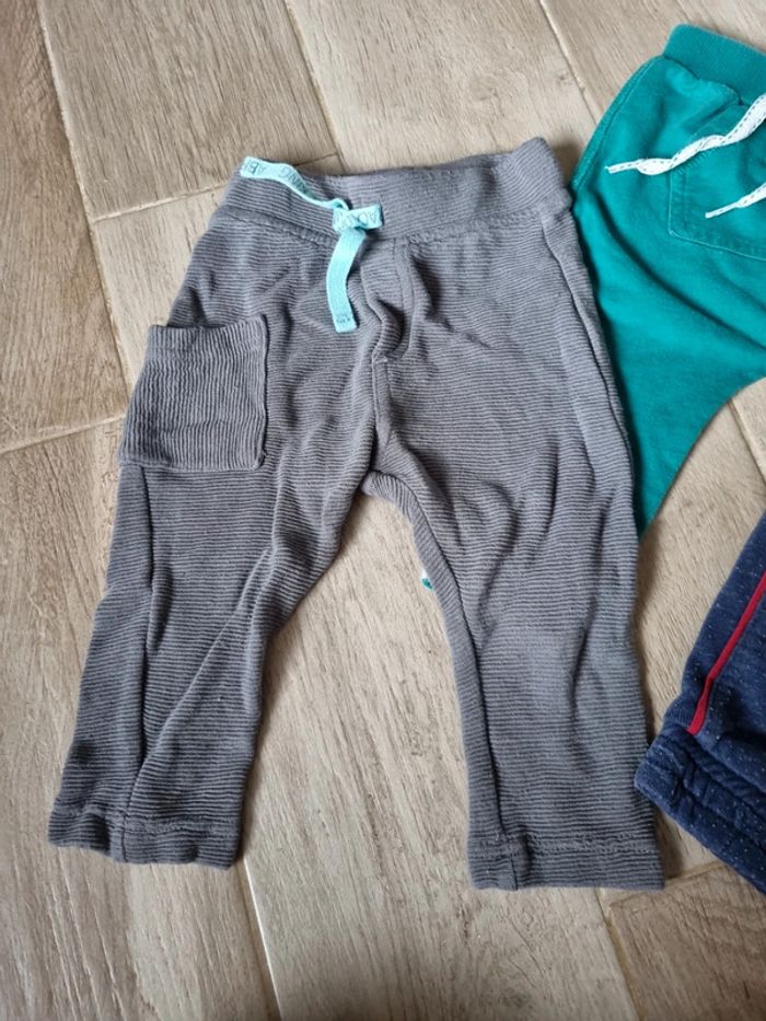 Lot de 3 pantalons 12 mois - photo numéro 2