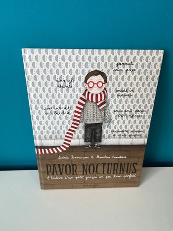 Livre jeunesse Pavor nocturnus