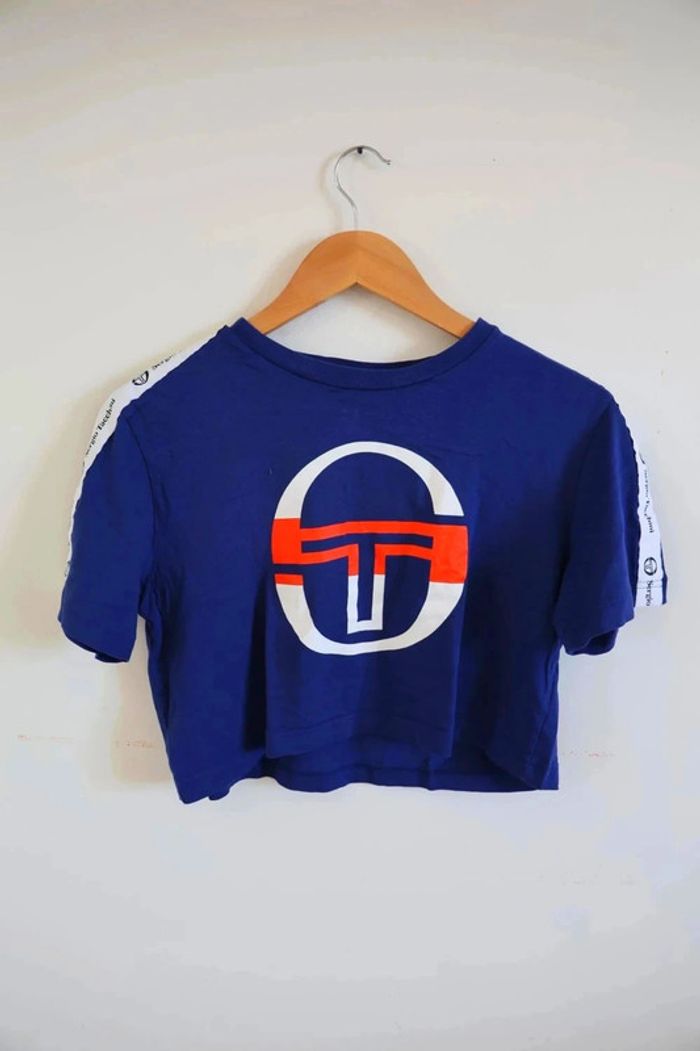 C37 Tshirt Court Sergio Tacchini Vintage Taille M