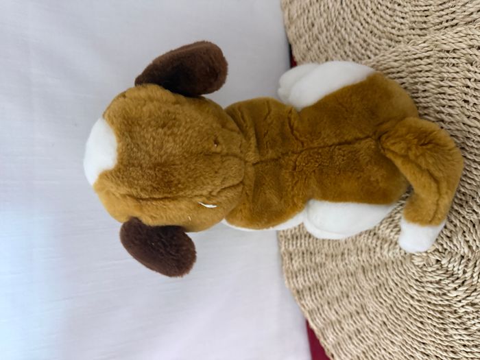 Peluche St-Bernard assis - photo numéro 6