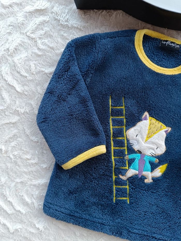 Haut de pyjama pilou ou pull Garçon 12 mois Influx - photo numéro 3