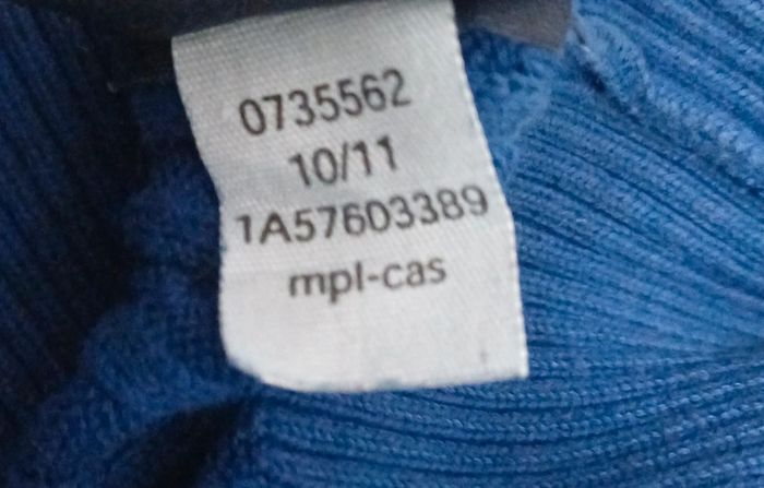 Pull Tommy Hilfiger Femme Bleu Col V - photo numéro 7