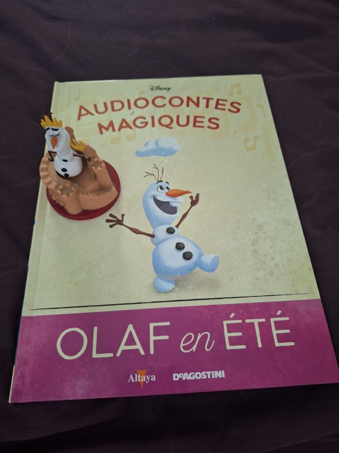 Audioconte altaya disney olaf en ete