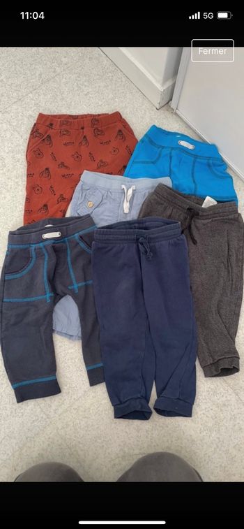 Lot pantalons bébé