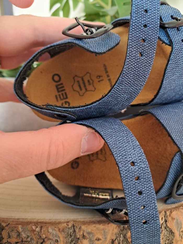 Sandale bleu - photo numéro 2