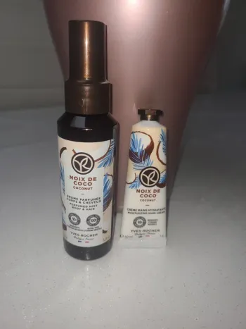 Lot Yves Rocher senteur noix de coco