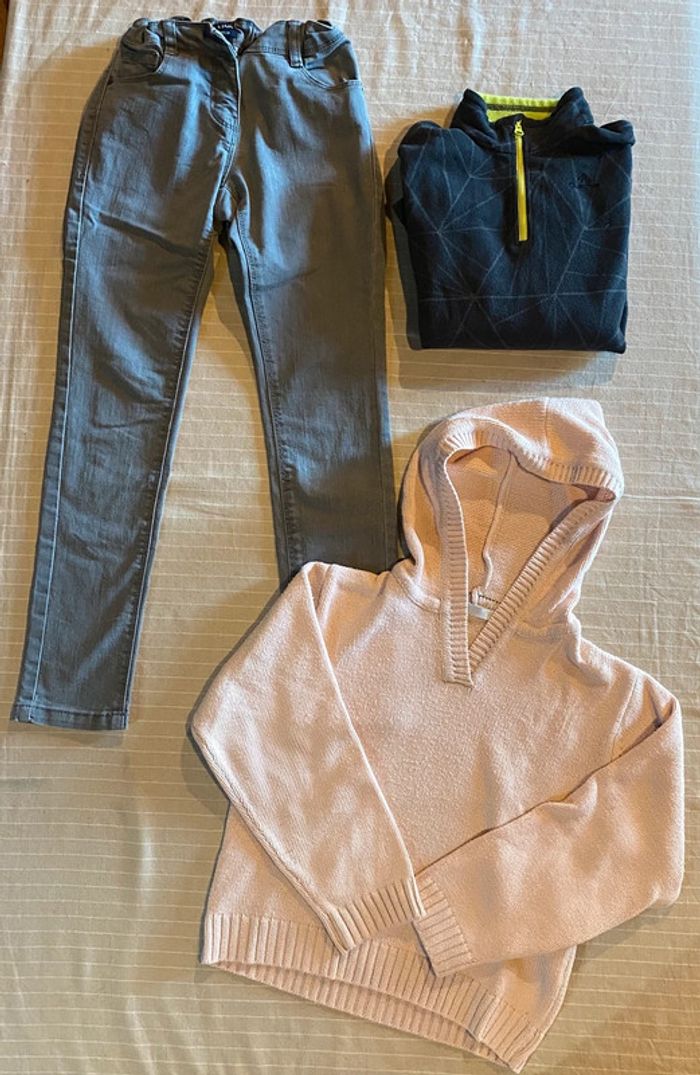Lot de vêtements automne hiver fille 8 / 9 ans - photo numéro 3