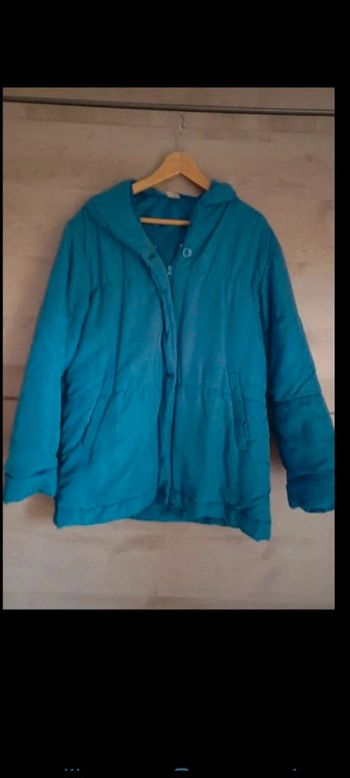 Doudoune femme taille 44 bleu