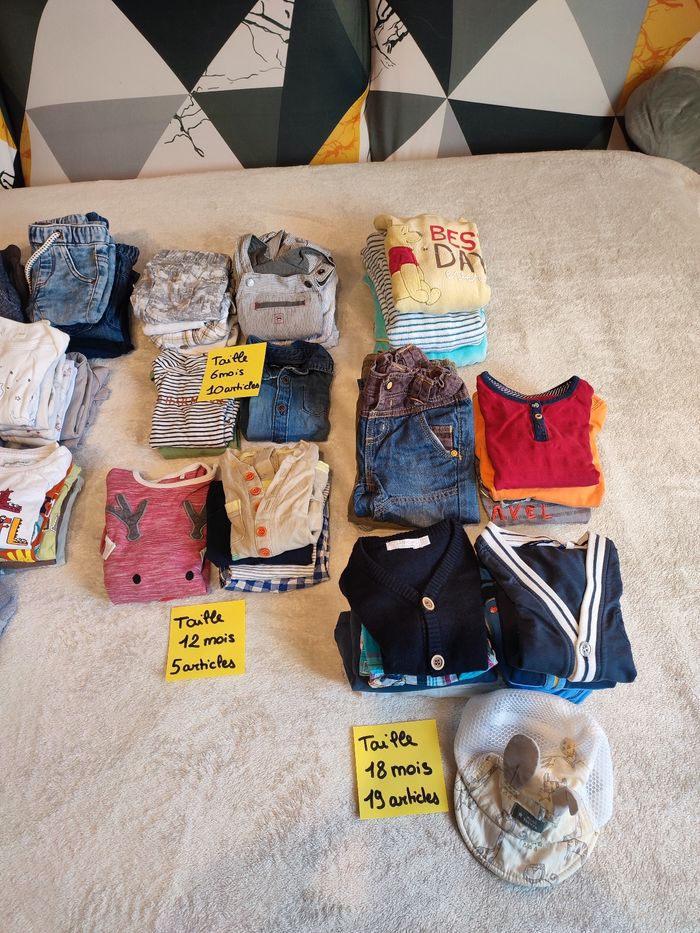 Lot vêtements bébé garçon - photo numéro 3