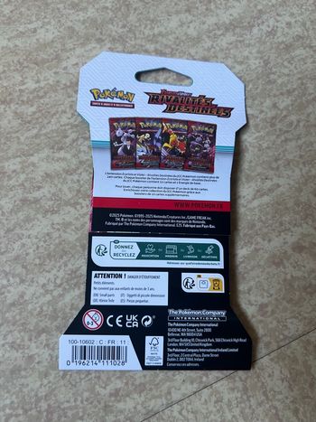 Blister Pokémon EV10