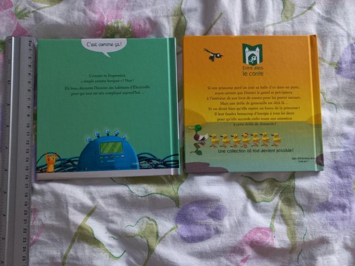 Lot de 2 livres coup de pouce au roi grenouille,simple comme bonjour - photo numéro 2
