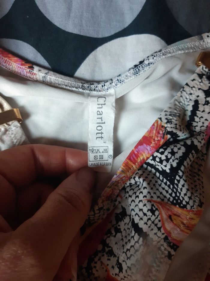 Maillot de bain 2 pièces femme 38 - photo numéro 4
