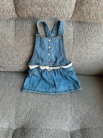 Robe en jean bleu Obaïbi