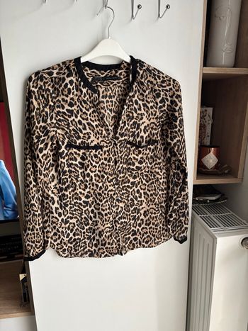 Blouse léopard Zara taille S