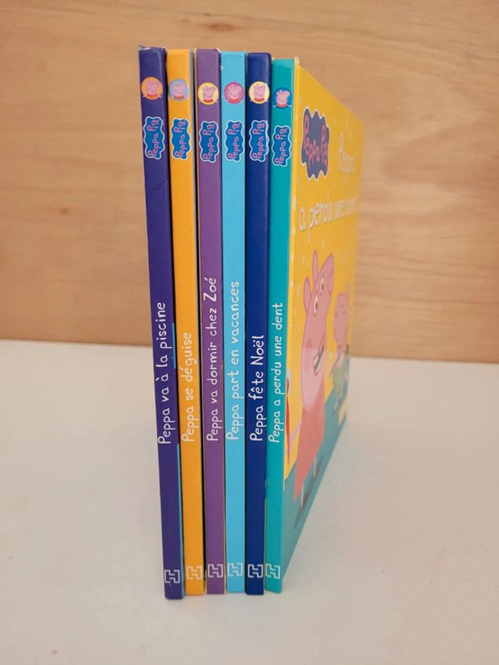 Lot de 6 livres Peppa Pig par Hachette - photo numéro 2