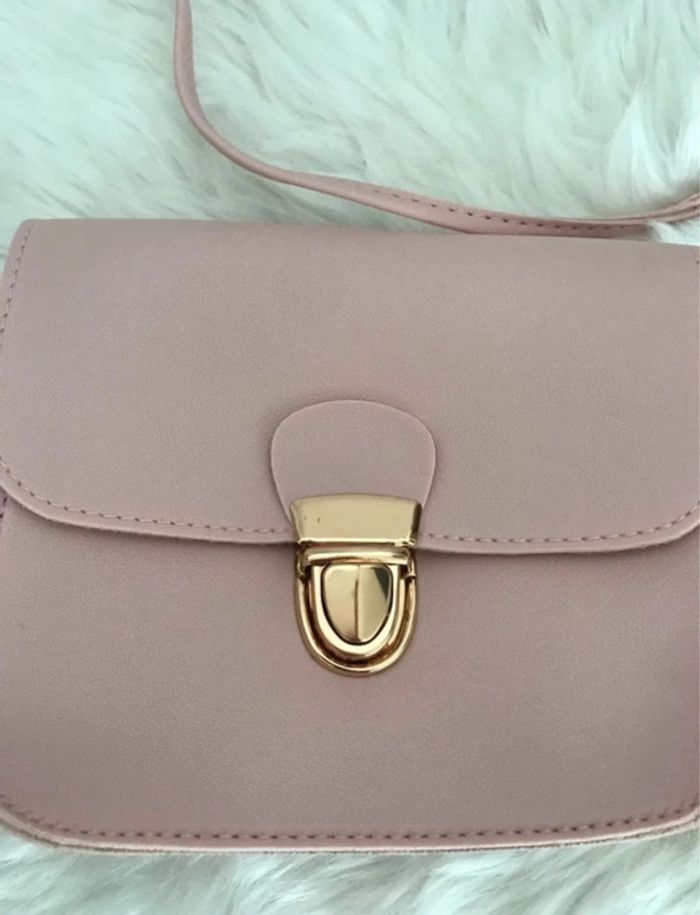 Sac bandoulière rose - photo numéro 7