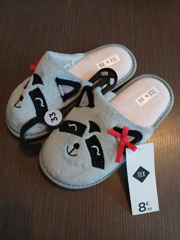 Chaussons panda 33