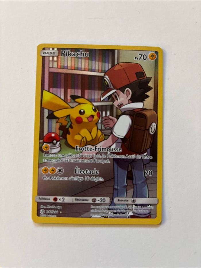 Carte Pokémon pikatchu