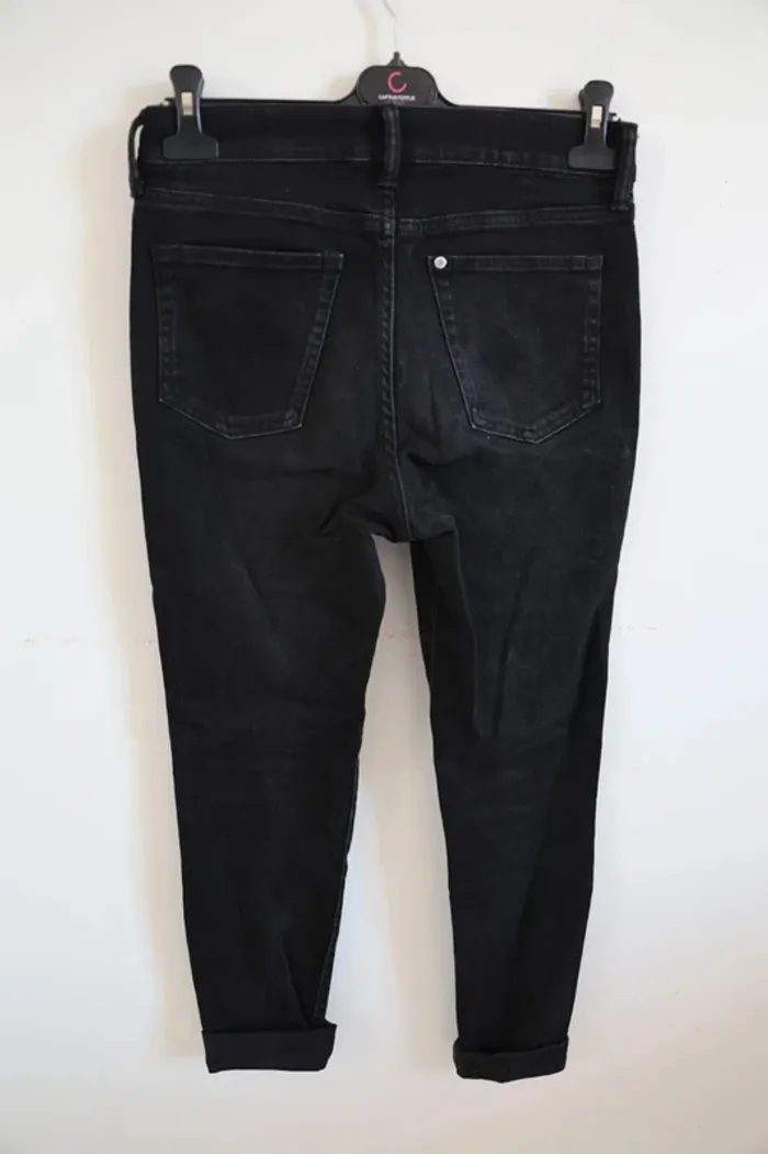C39 jeans noir H&M W30 - photo numéro 2