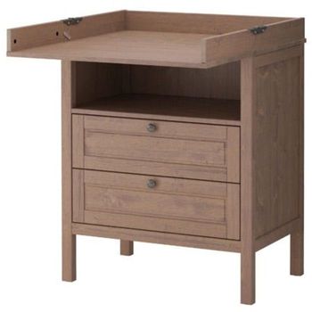 Table à langer convertible