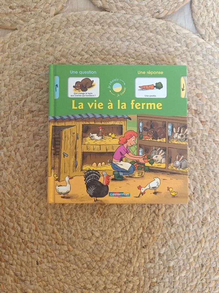 Livre Kididoc la vie à la ferme - photo numéro 1