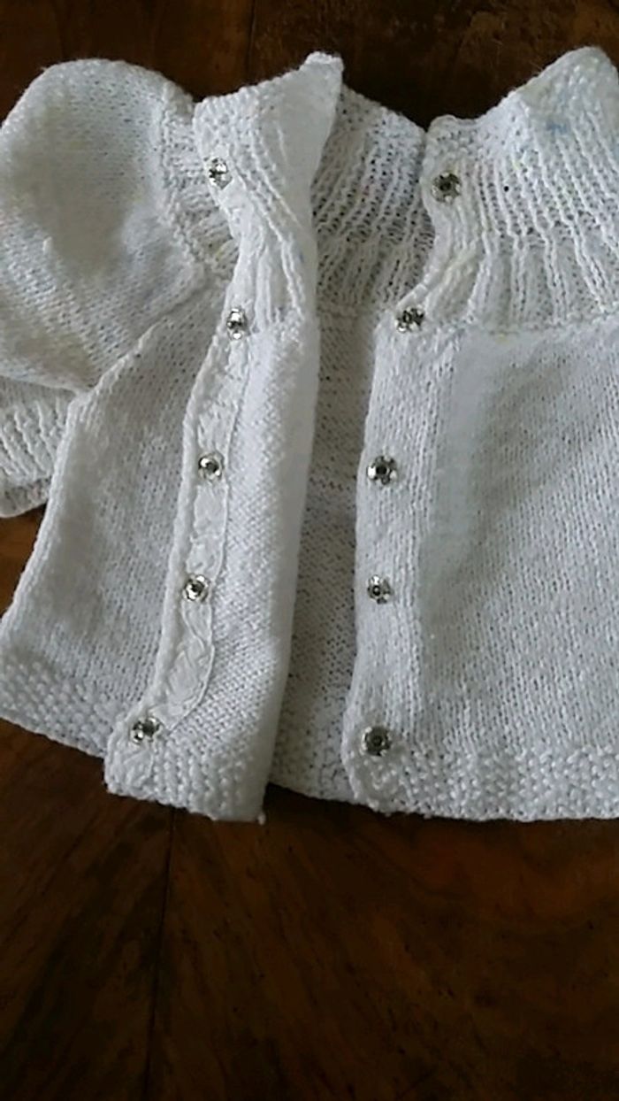 Gilet bébé naissance 1 mois - photo numéro 3