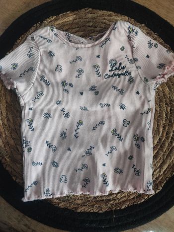 Tee shirt lulu castagnette 3 mois