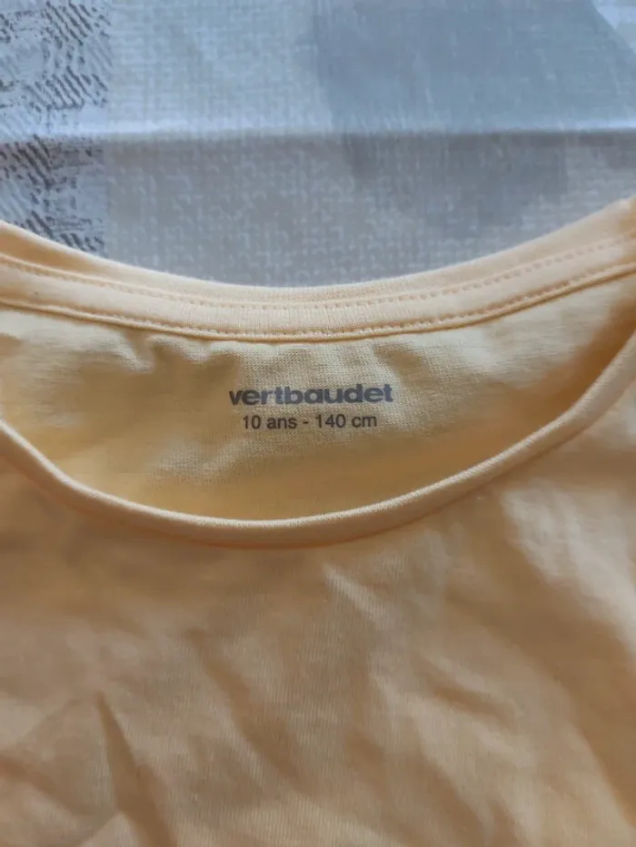 T-shirt été neuf Vertbaudet 10A - photo numéro 4