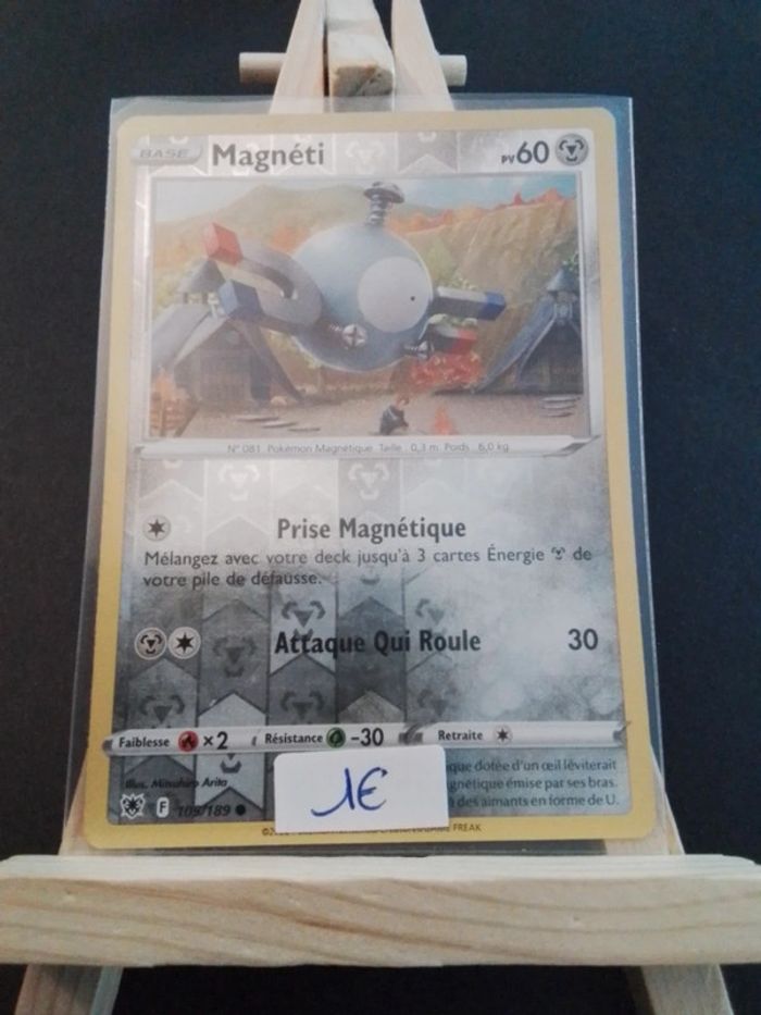Carte Pokémon Magnéti Reverse 105/189
