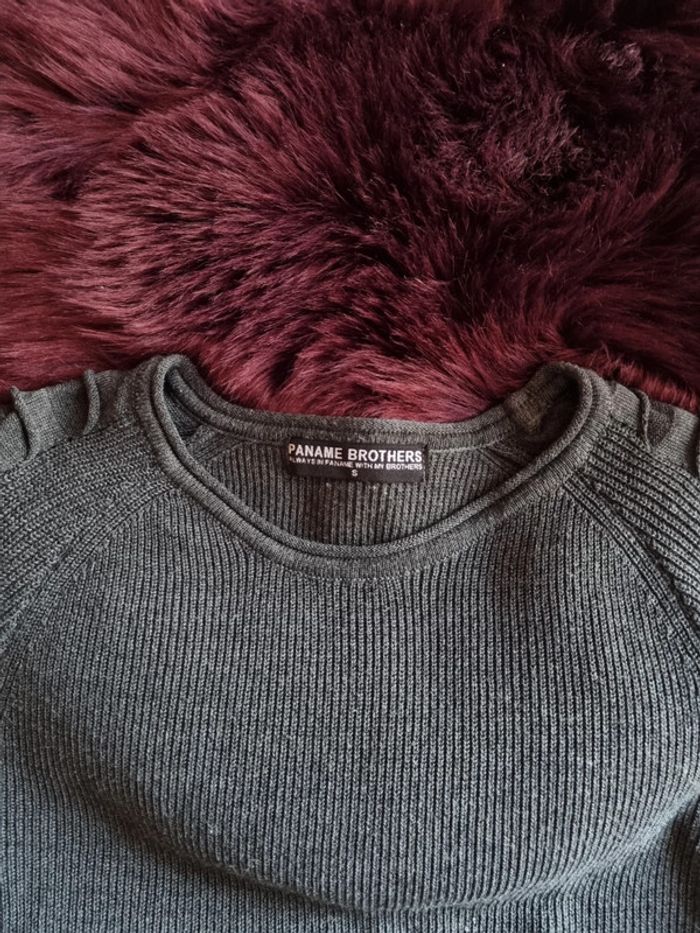 Pull homme Paname Brothers Taille S - photo numéro 8
