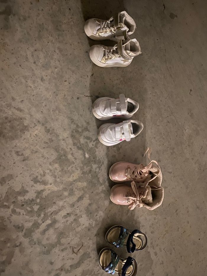 Lot de 4 paires de chaussures