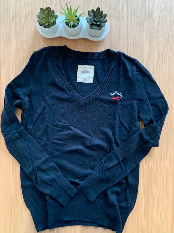 Pull col V hollister