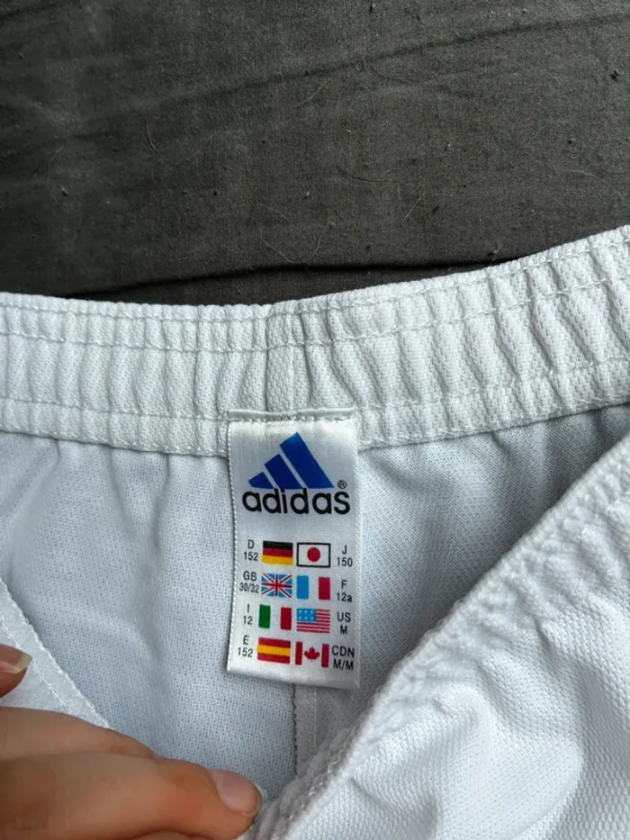 Short blanc adidas - photo numéro 6