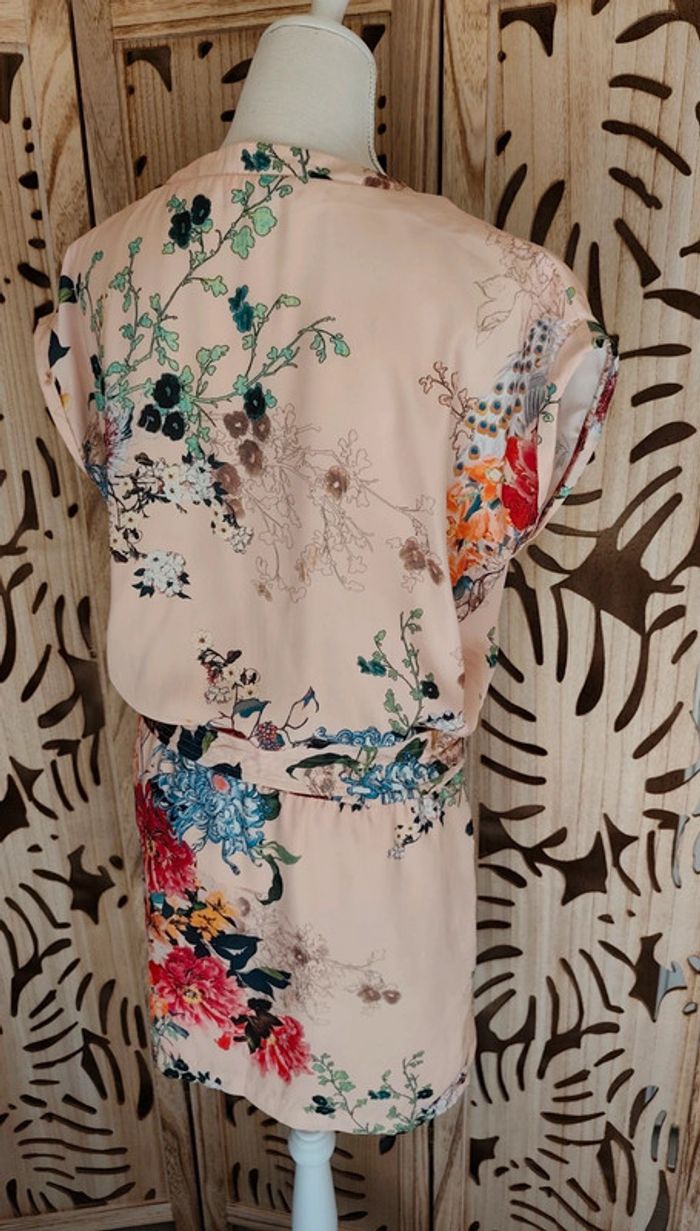 Robe kimono imprimé fleurs T 38 Promod - photo numéro 5