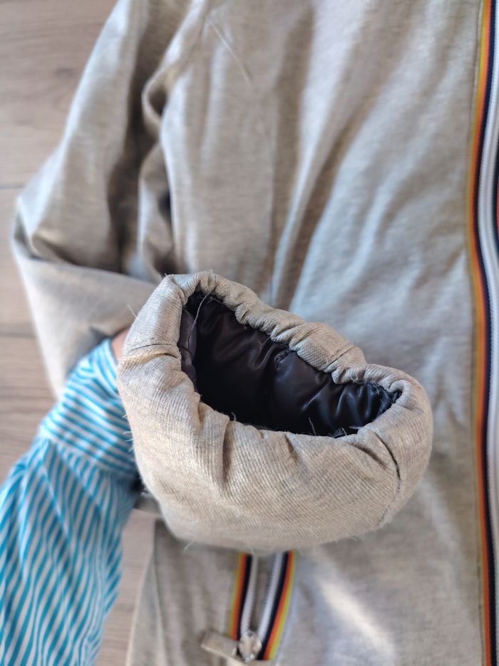 Doudoune réversible kway taille S - photo numéro 4