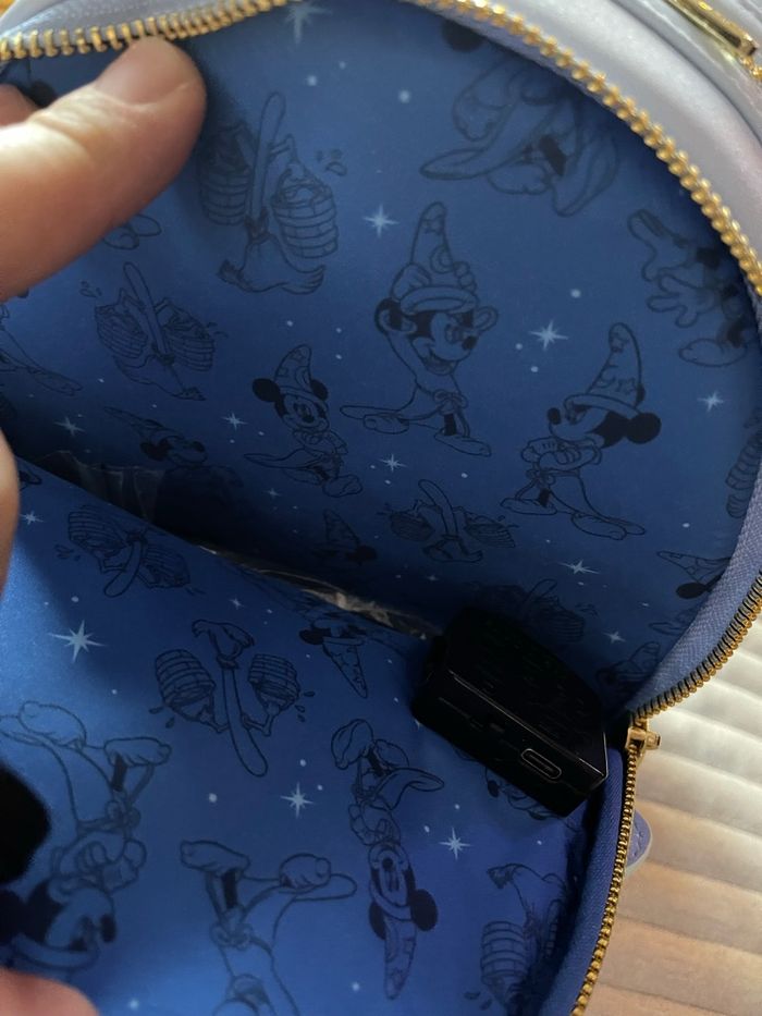 Disney Mickey sorcier fantasia sac à dos Loungefly - photo numéro 5