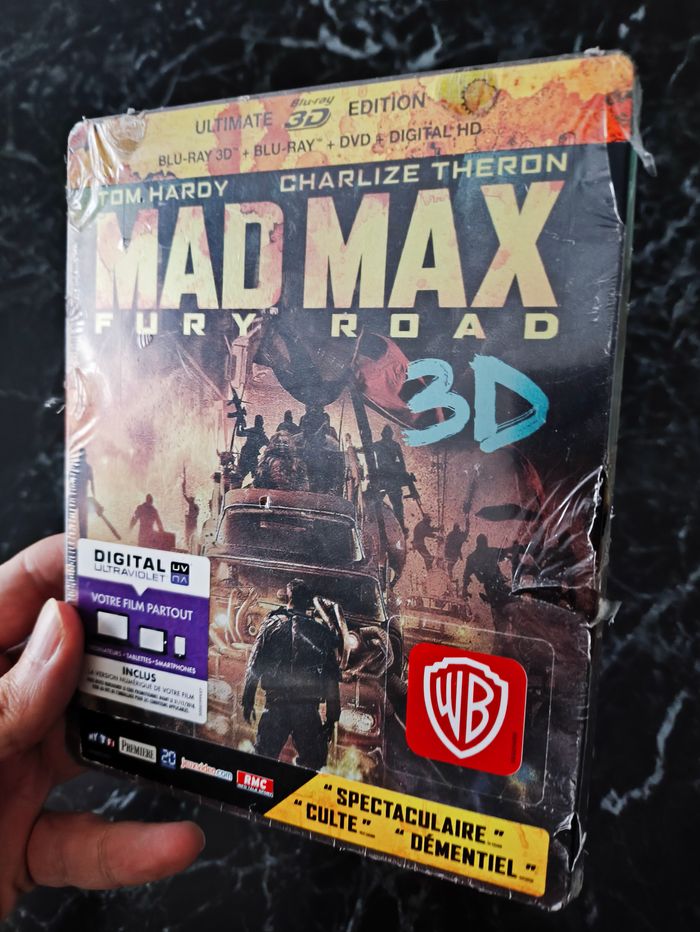 Steelbook Mad Max Fury Road 3D (neuf) en Blu-ray - photo numéro 3
