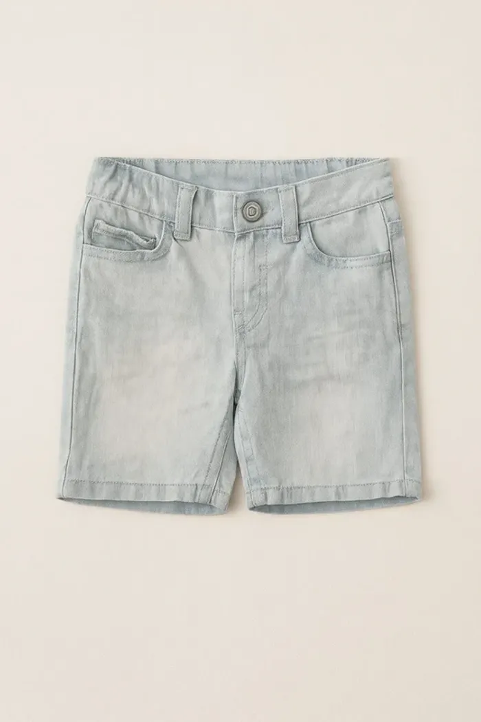 Short en jeans bleu clair Denim Co Taille 2 / 3 ans - photo numéro 2