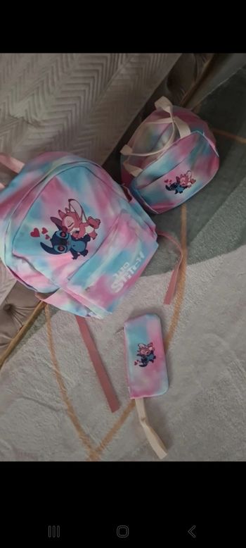 Sac à dos 3 pièces neuf