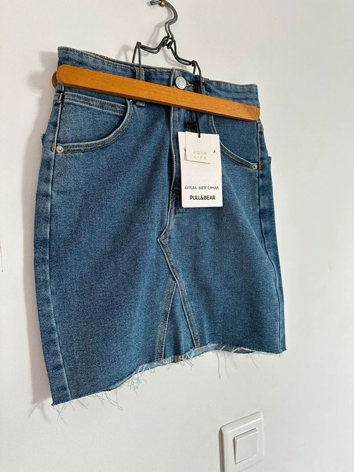 Jupe en Jeans Pull & Bear - photo numéro 3