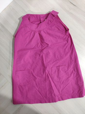 Robe basique fushia ultra fine 24 mois 2 ans