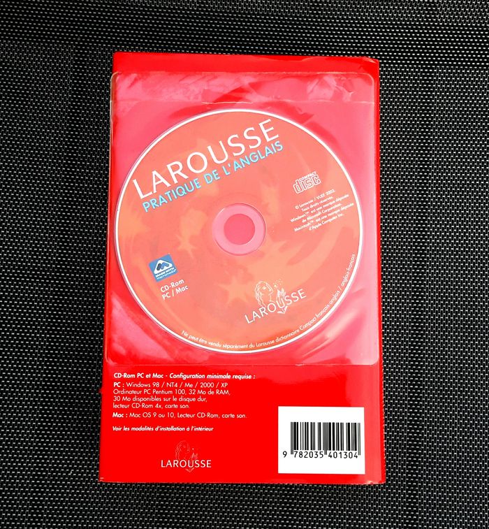 Dictionnaire, CD Rom Compact Larousse Français anglais - photo numéro 3