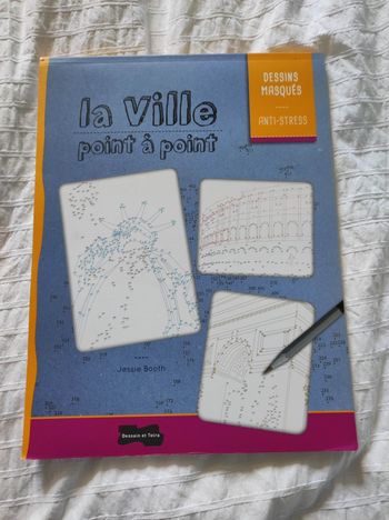 Dessins masqués, numéros à relier 