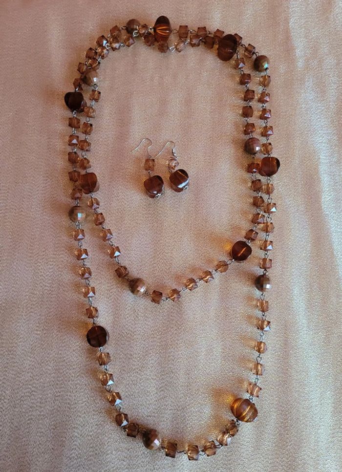 Collier + boucles fantaisie - photo numéro 9