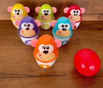 Jeu pour enfants bowling de la jungle Chicco dès 18 mois